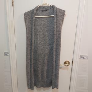 Sarah Pacini Silver Open Cardigan